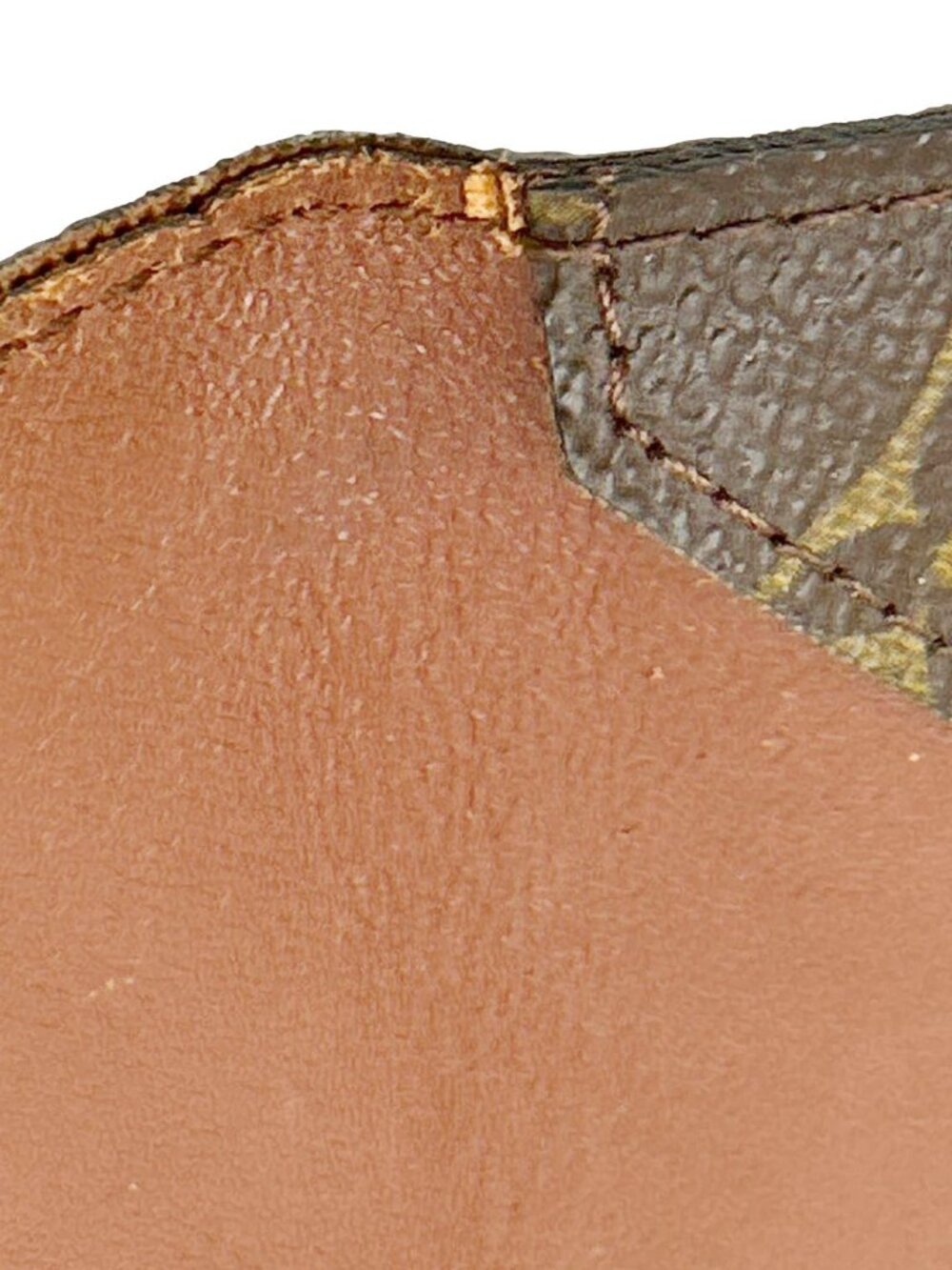 Louis Vuitton  Poche Plate Envelope Monogram Canvas Clutch Brown - Picture 11 of 14